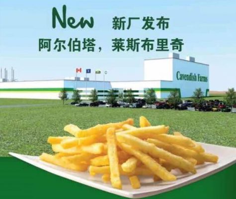 Cavendish Farms的新薯条加工厂