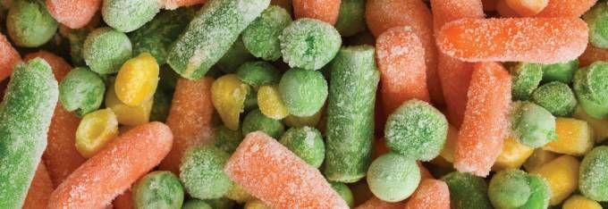三涛食品的冷冻蔬菜产品
