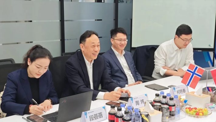 中国资环集团欧冶链金高层莅临陶朗
