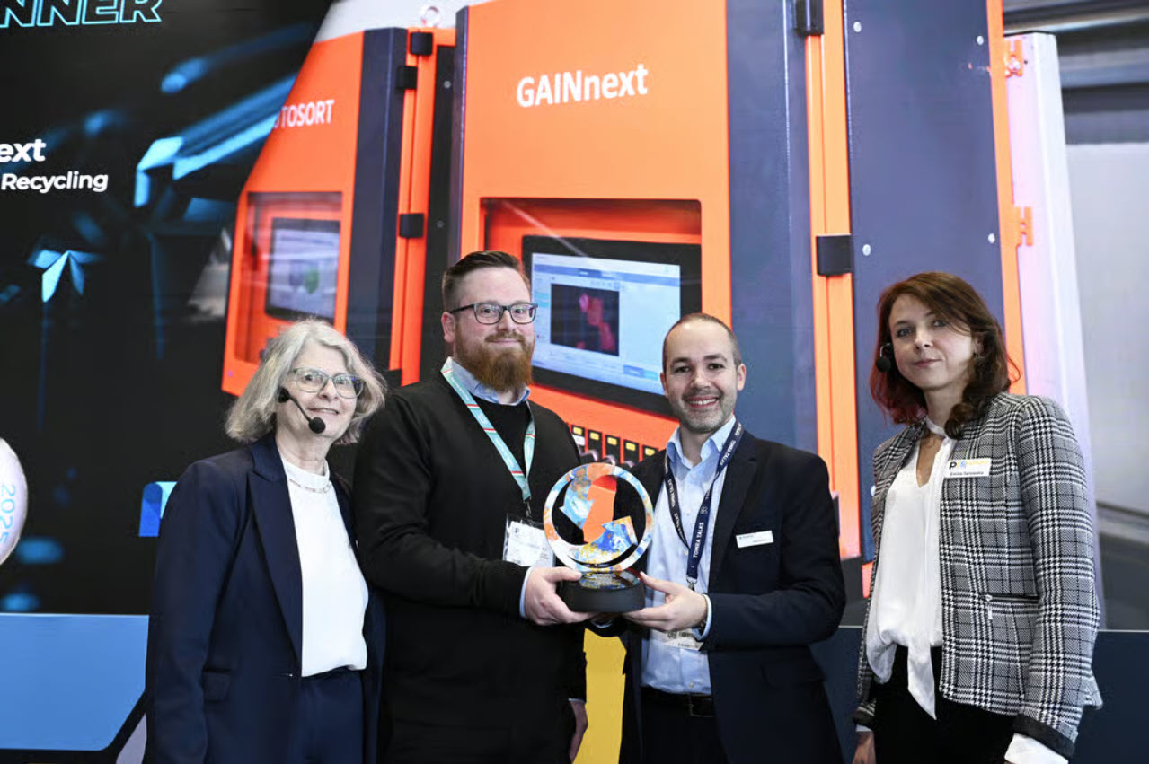 评审团盛赞GAINnext™的创新价值，认为它可以释放回收物日益增长的潜力